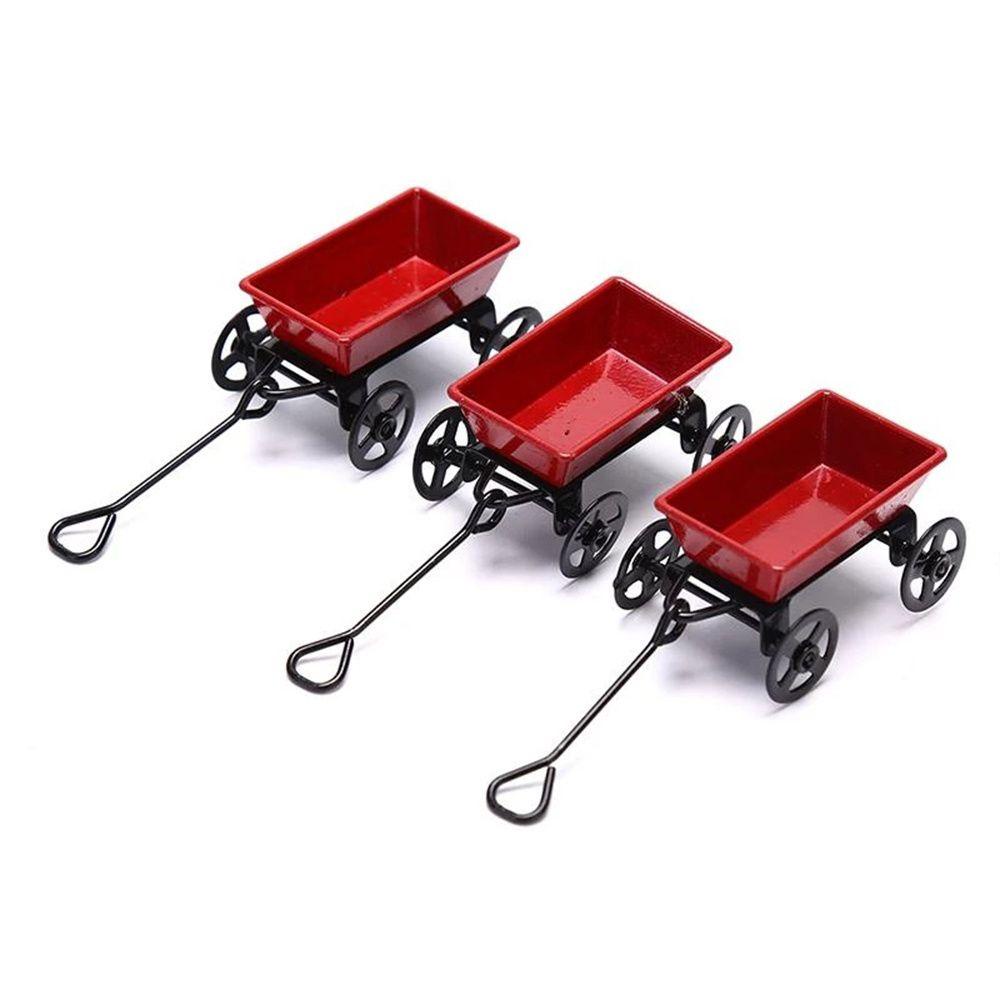 Mô Hình Đồ Chơi Xe Đẩy Em Bé Mini Trang Trí Nội Thất