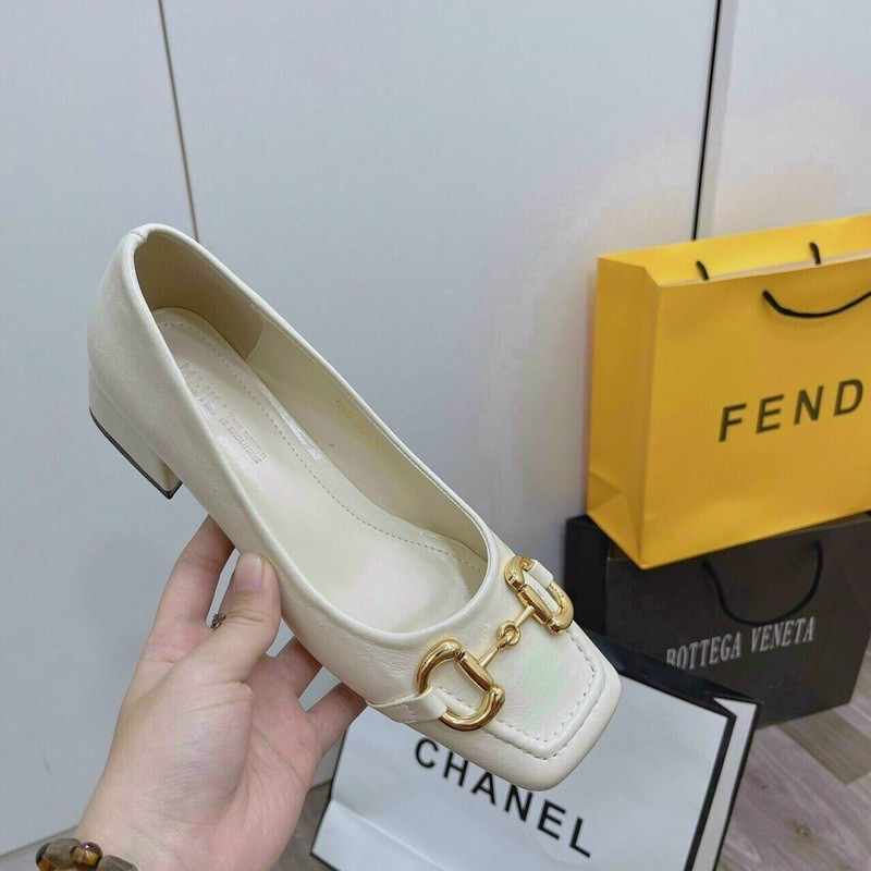 Giày cao gót cao cấp quai xích gót 3p gc