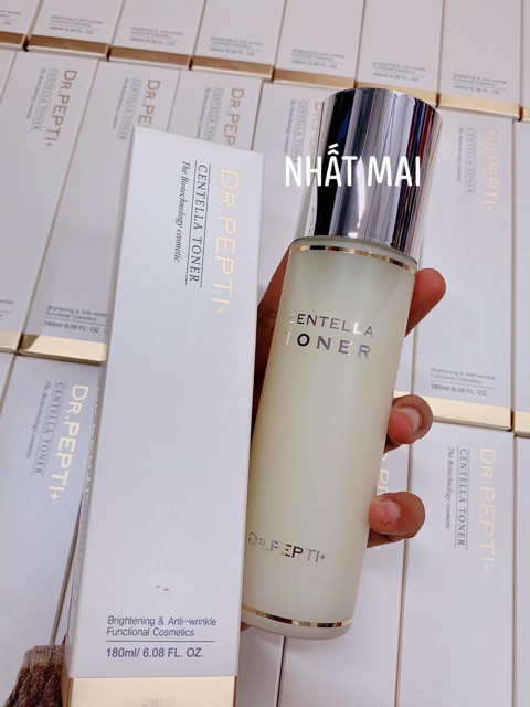 Nước hoa hồng Dr Pepti Centella Toner 180ml