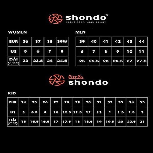 Giày Sandal SHONDO F6 Sport Màu Đen F6S301-02 dép quai hậu nữ nam học sinh đi học SHAT ."
