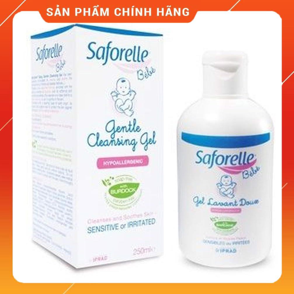 Saforelle BeBe Gel Tắm Gội Dịu Nhẹ Cho Bé Gel Lavant Doux 250ml