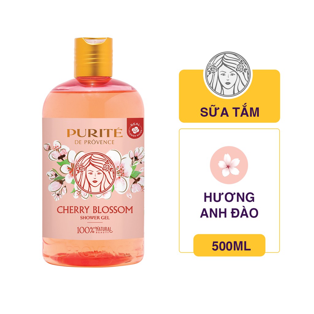 Sữa Tắm Purité Hoa Anh Đào 500ml | BigBuy360 - bigbuy360.vn