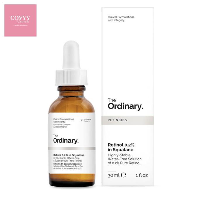 Tinh chất The Ordinary Retinol 0,2 % - 0,5% - 1% In Squalane