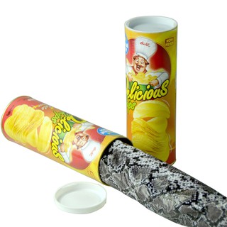 Đồ chơi rắn giả khoai tây chiên trêu ghẹo bất ngờ