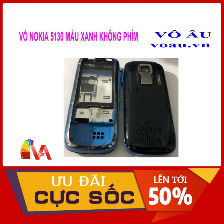 VỎ NOKIA 5310 MÀU XANH KHÔNG PHÍM