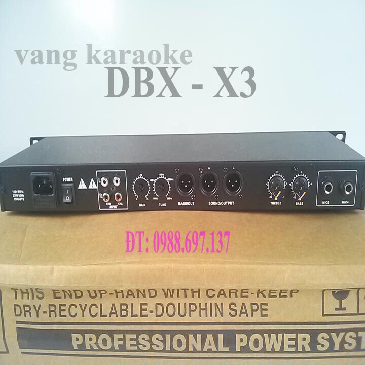 Vang Số Karaoke Dbx X3 - Mixer Echo Karaoke