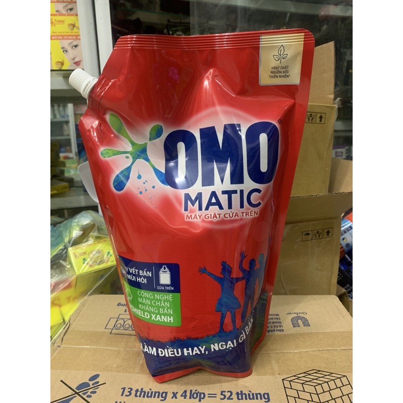 Túi Nước Giặt Omo Matic Máy Giặt Cửa Trên