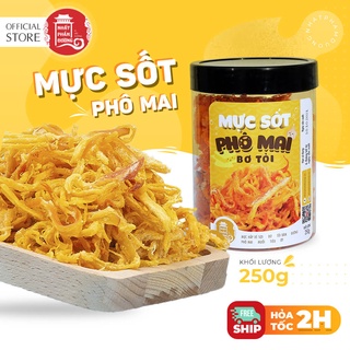 Khô mực phô mai bơ tỏi 250g Nhất Phẩm Đường mực khô xé sợi