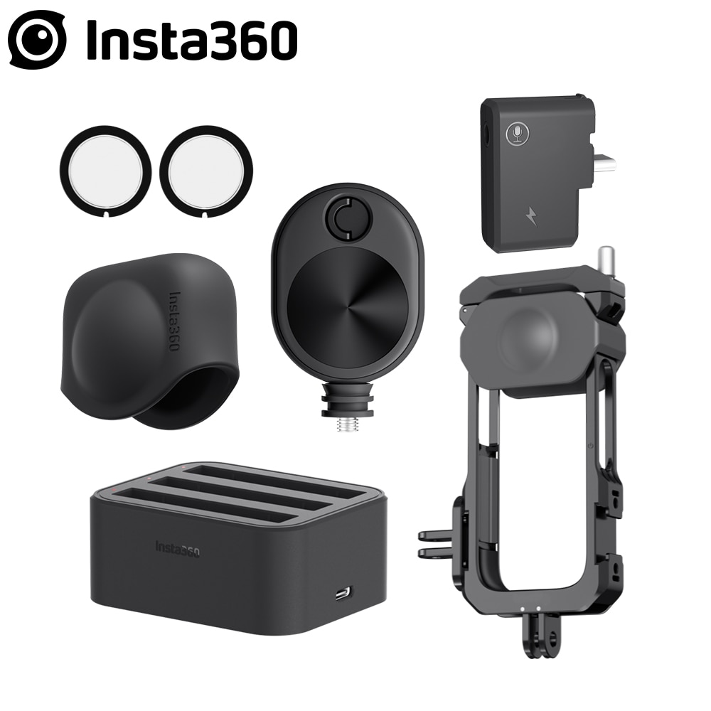 Dụng cụ bảo vệ ống kính / đầu điều hợp mic / nắp ống kính / hub sạc pin nhanh/dây bullet time/khung tiện ích tùy chọn