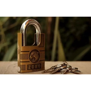Ổ khóa zoro đầu báo 6 phân 4 chìa chống cắt siêu bền