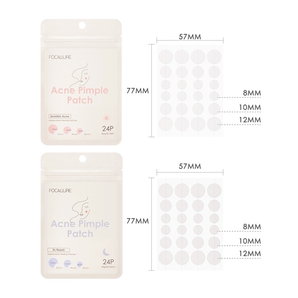 Miếng dán hỗ trợ giảm mụn chăm sóc da 2g 2g FOCALLURE jp7