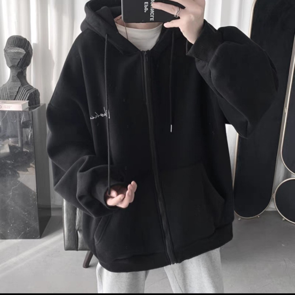 Áo hoodie nỉ nam nữ from rộng Có Mũ Form Rộng ESSENTIALS Nhiều Màu Unisex | BigBuy360 - bigbuy360.vn