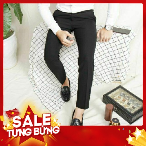 -Hàng nhập khẩu Quần âu nam vải co giãn, quần tây kiểu ống côn bó, vải co giãn MC Shop Liên hệ mua hàng 084.209.1989
