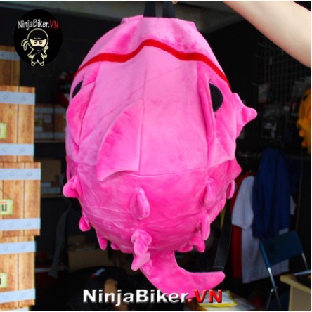 BALO KHỦNG LONG CỠ TRUNG SIÊU XINH ( màu hồng) - FREESHIP