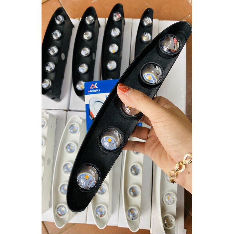 Đèn tường đèn trang trí hắt 2 đầu 6 tia 8 tia 10 tia