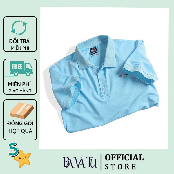 Áo polo nam cotton cổ bẻ kiểu áo polo sang trọng cao cấp hợp đi chơi đi làm áo thun cổ gập thời trang nam BaVaTu