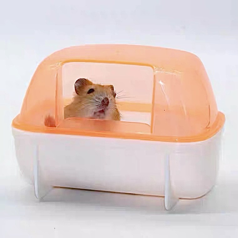 Nhà tắm cho hamster bằng nhựa siêu bền phù hợp cho tất cả dòng hamster