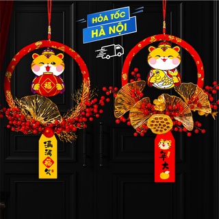 Vòng Treo Cửa Decor Tết, Trang Trí Tết Nhâm Dần 2022 (Chi Nhánh Hà Nội)