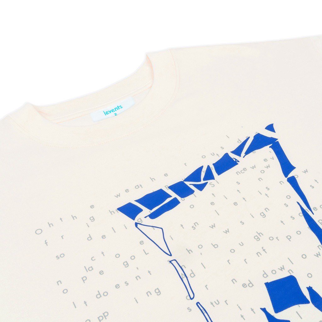 Áo thun LEVENTS Musik/ Cream local brand
