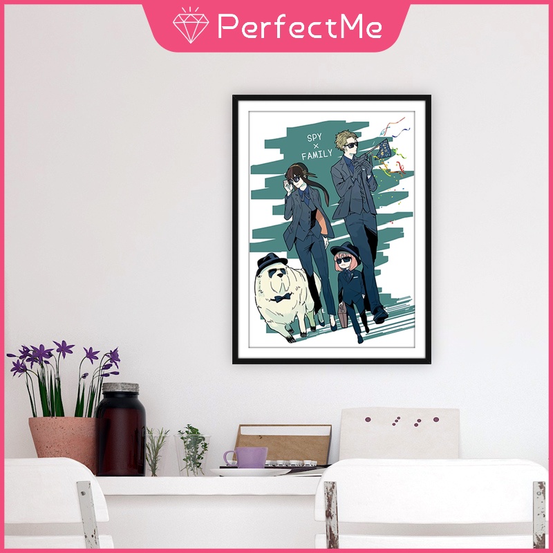 Bộ Tranh Đính Đá 5D Tự Làm Kích Thước 30X40Cm Hình Anime