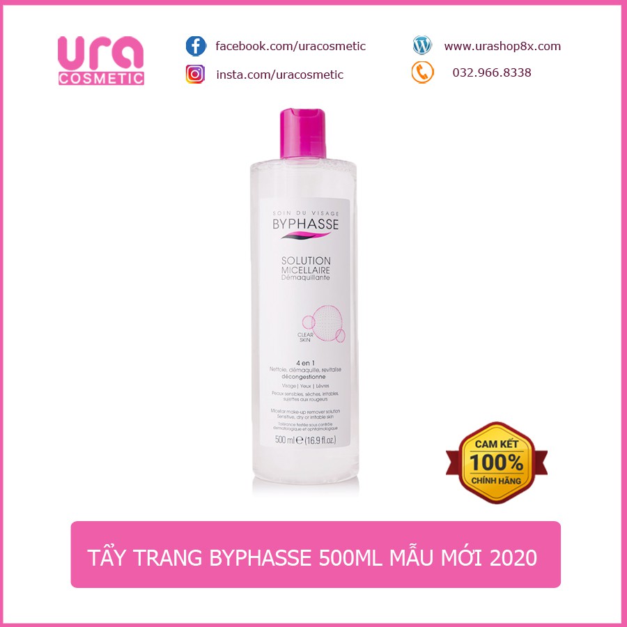 Nước tẩy trang Byphasse Solution Micellaire 500ml