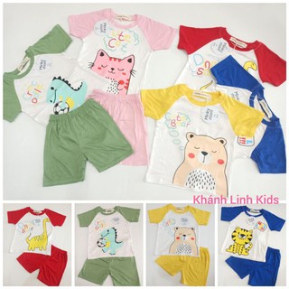 Đồ bộ thun lạnh minky mom mặc hè cho bé kl0012