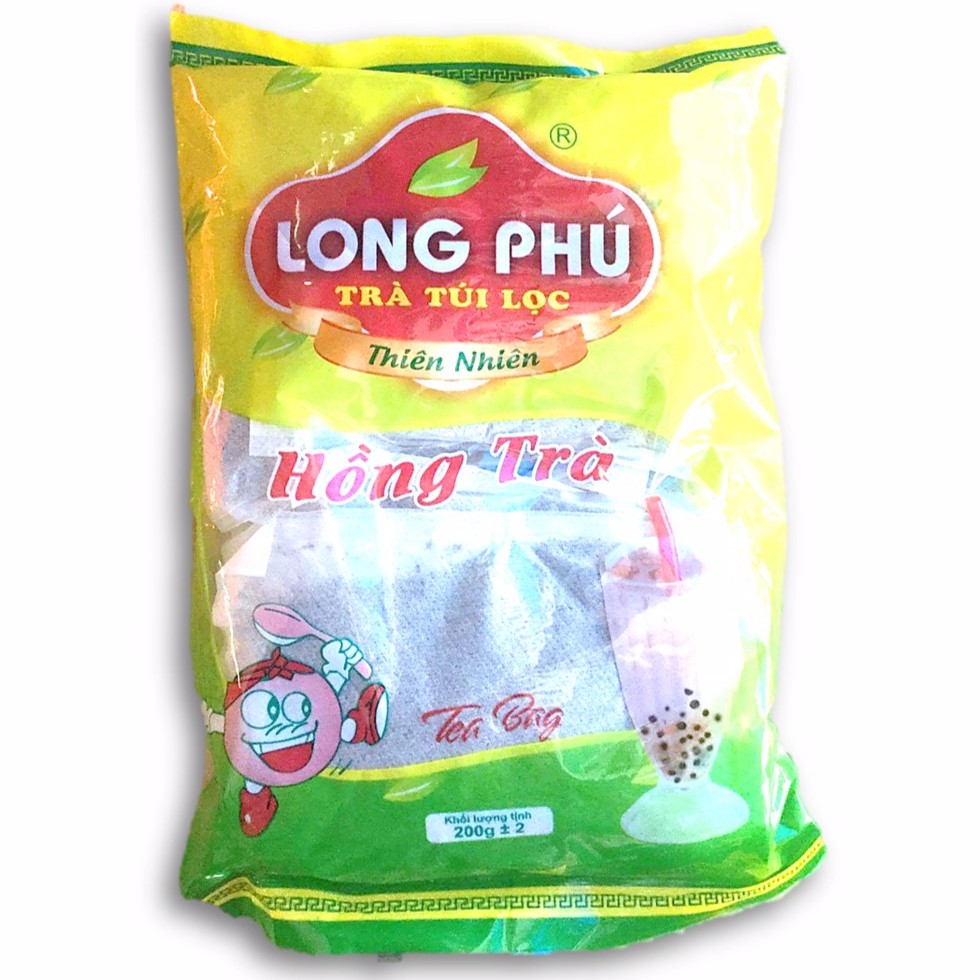 Hồng trà túi lọc Long Phú 200g
