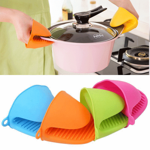 Set 2 găng tay silicon chống bỏng dùng cho nhà bếp