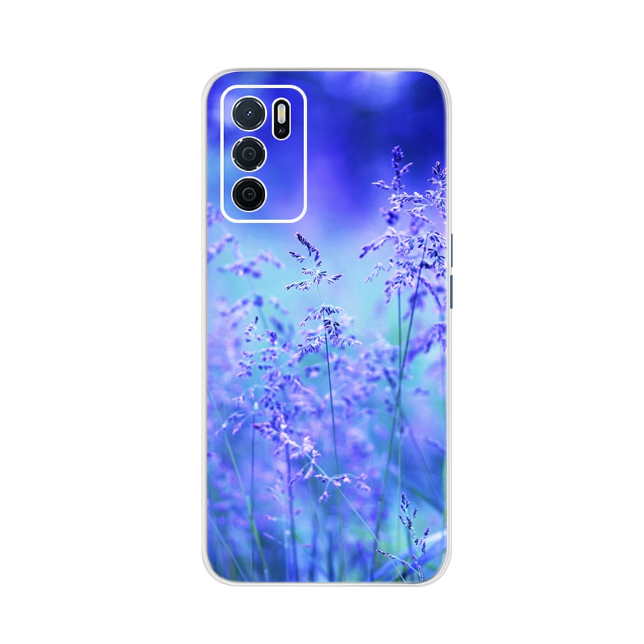 Ốp Điện Thoại TPU Dẻo Trong Suốt In Họa Tiết Độc Đáo Thời Trang Cho Oppo A16 A16s 4G Oppo A16K 2021