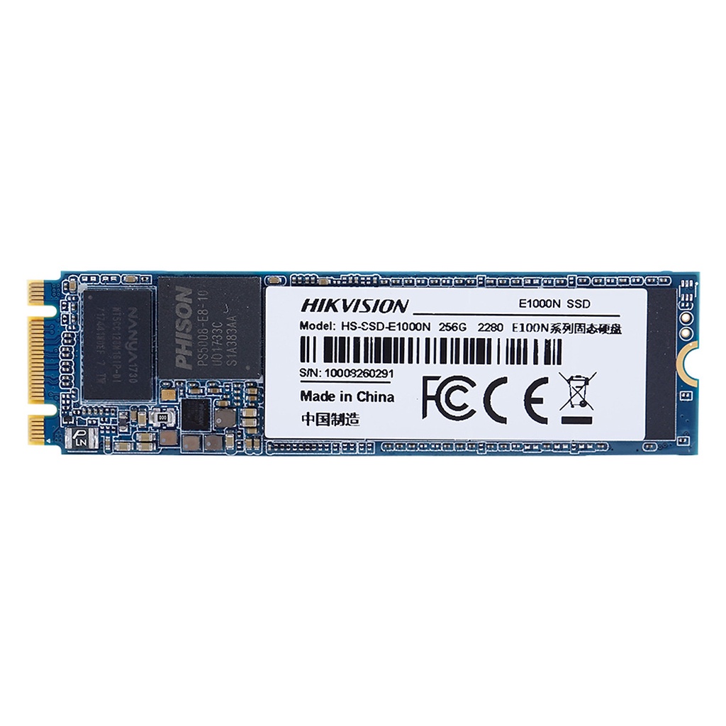 Ổ cứng M2 PCle SSD Gen 3x4 E1000 SSD 128Gb/256Gb Hikvision - Hàng chính hãng