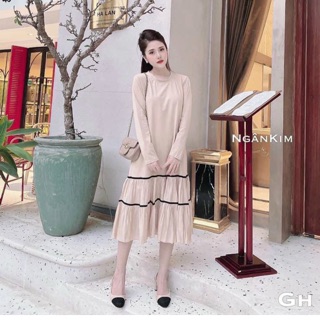 Đầm suông đuôi cá mới về siêu hót
