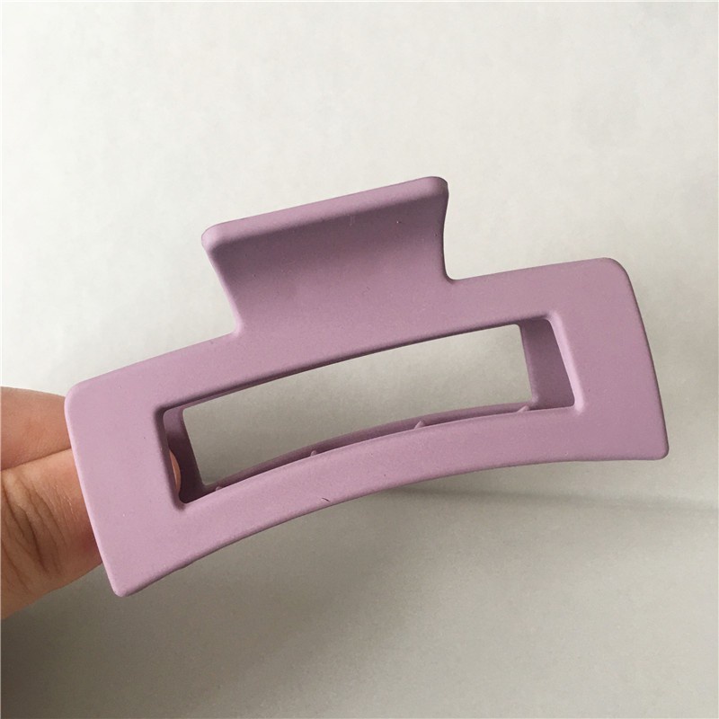 Kẹp tóc càng cua Hàn Quốc nữ đẹp hottrend nhám cỡ size lớn iLita - Cặp búi tóc dễ thương cào10 răng