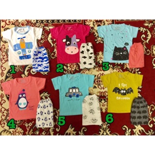 Bộ cộc cotton cho bé trai/gái 8-17kg