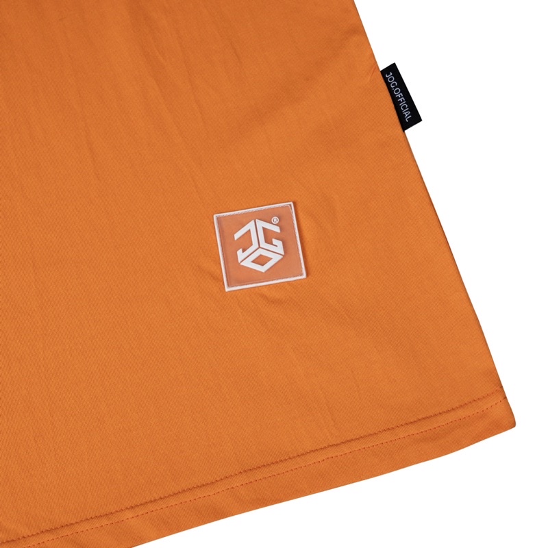 Áo Thun JOG Basic  Màu Cam Unisex Nam Nữ Form Rộng 100% Cotton