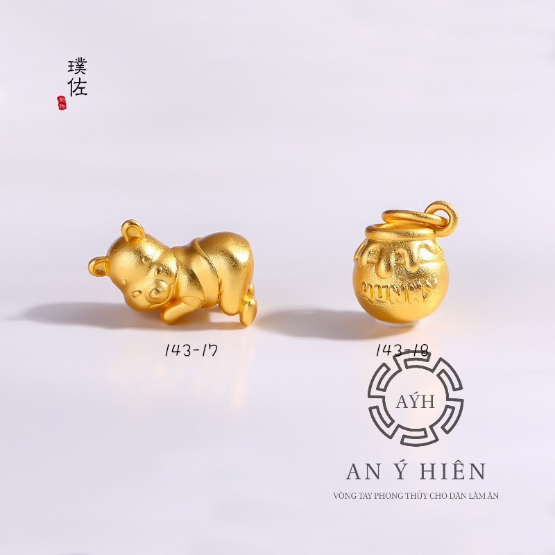 Charm Gấu Winnie Pooh #C439 ( An Ý Hiên)