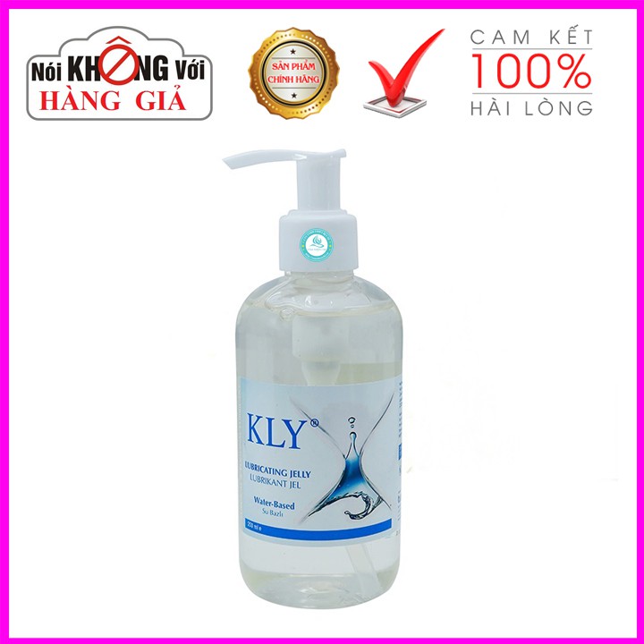 Gel bôi trơn gốc nước KLY chai 250ml