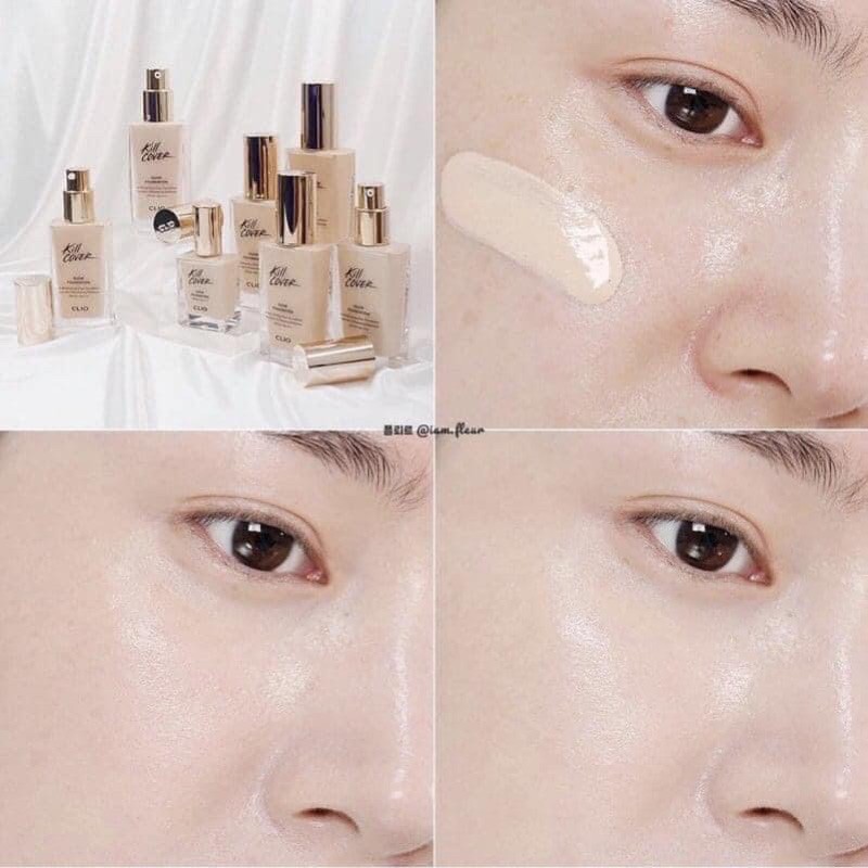 Kem nền che khuyết điểm lâu trôi Clio Kill Cover Glow Foundation 15g. | BigBuy360 - bigbuy360.vn