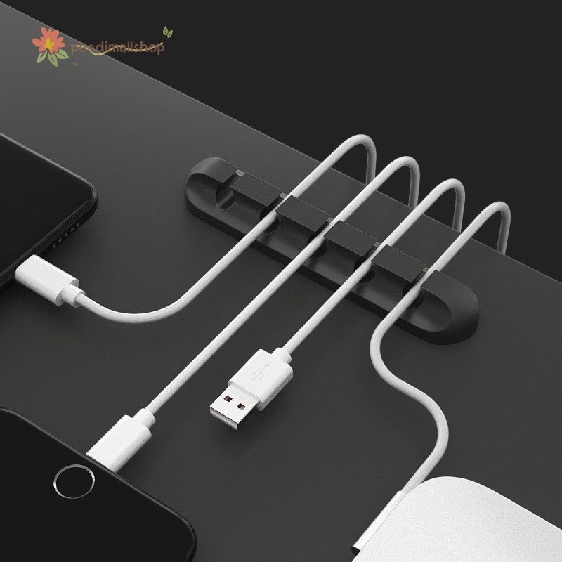 Kẹp Cố Định Dây Điện Tự Dính Dây Cáp Cố Đinh Dây Cáp Tai Nghe Bộ cuộn dây cáp Chức năng:Tổ chức và lưu trữ dây 3/5/7cổng