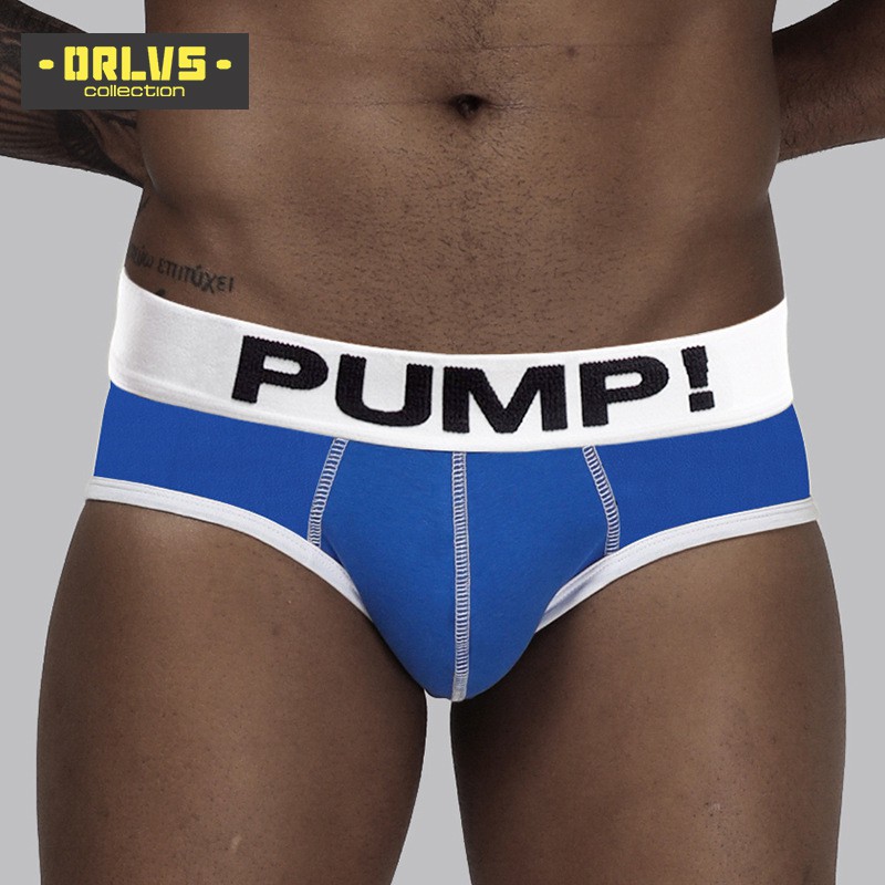 Quần lót cotton lưng thấp mềm mại cho nam Pu013