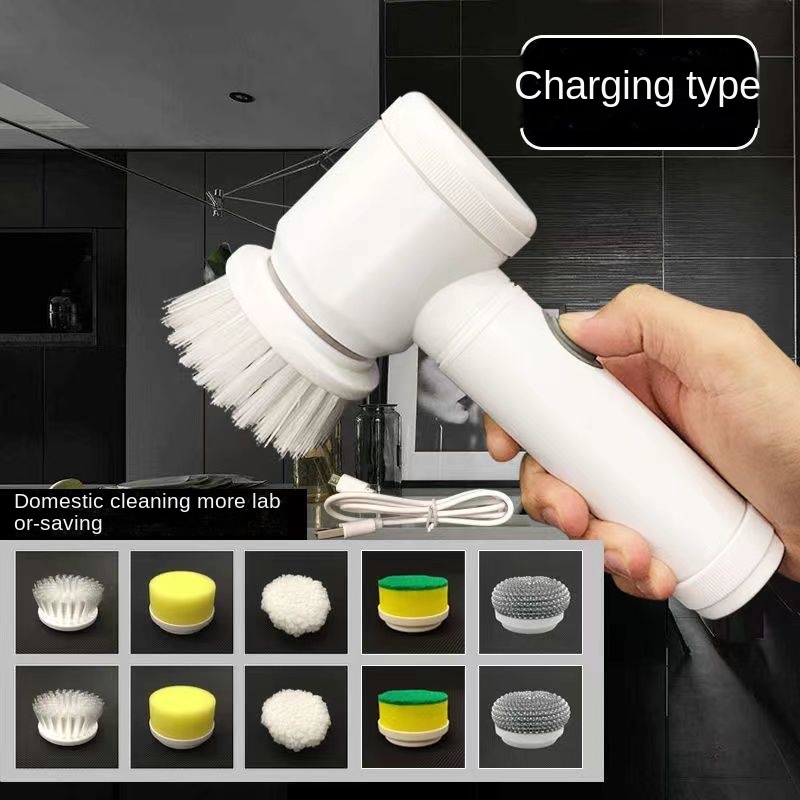 Bàn Chải Vệ Sinh Cầm Tay Chạy Điện Chống Thấm Nước Tiện Dụng