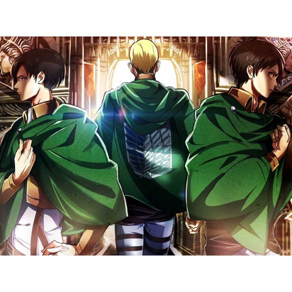Áo Choàng Hóa Trang Nhân Vật Eren/Levi/Mikasa Trong Attack On Titan | BigBuy360 - bigbuy360.vn