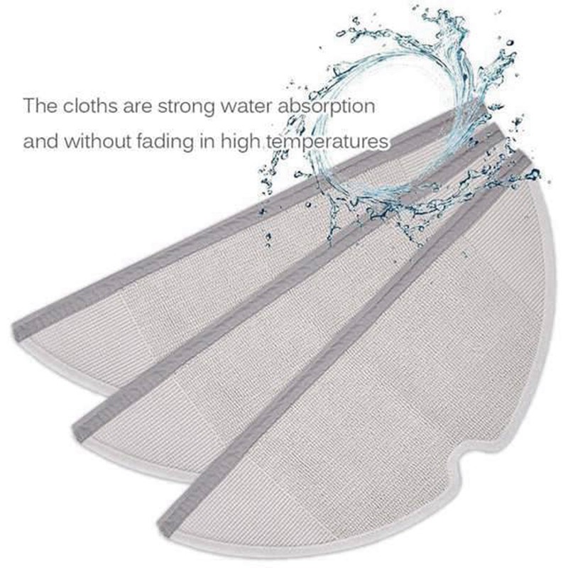 Replacement Mop Cloths Wheel Main Brush HEPA Filter