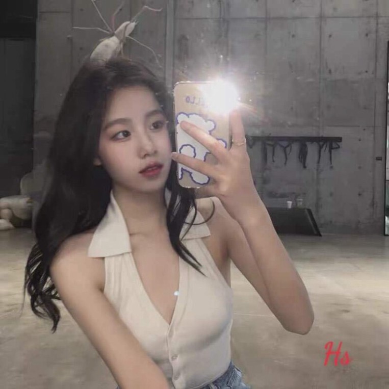 Áo polo croptop ba lỗ HSU0521
