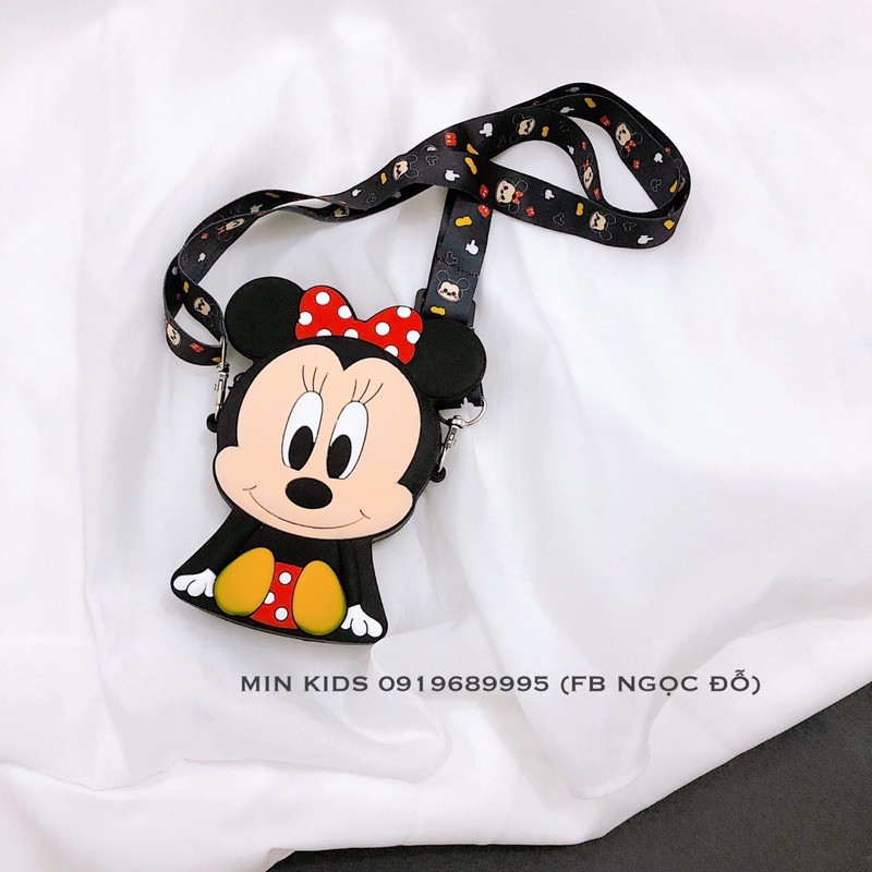 Túi mickey minnie silicon siêu mềm cho bé