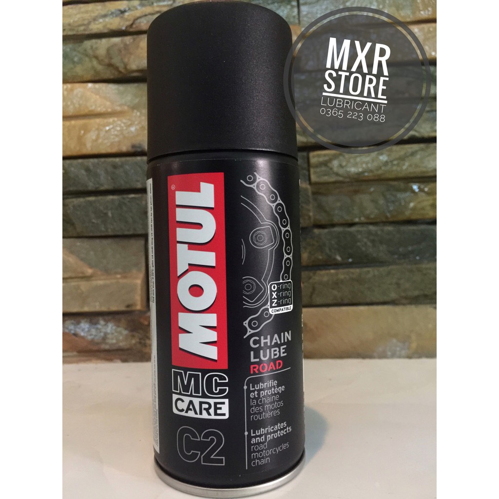Chai xịt dưỡng sên Motul C2 150ml