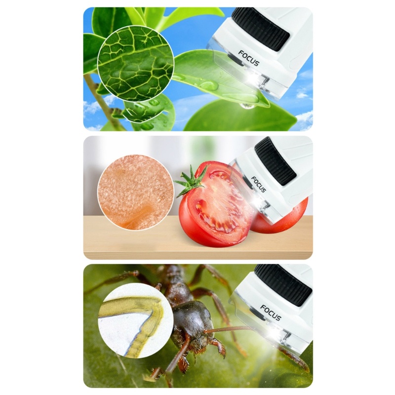 Kính Hiển Vi Đồ Chơi Cho Bé 60X-180X