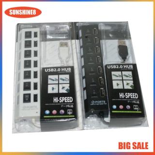 Bộ Chia 7 Cổng Usb 2.0 Có Công Tắc Đa Năng