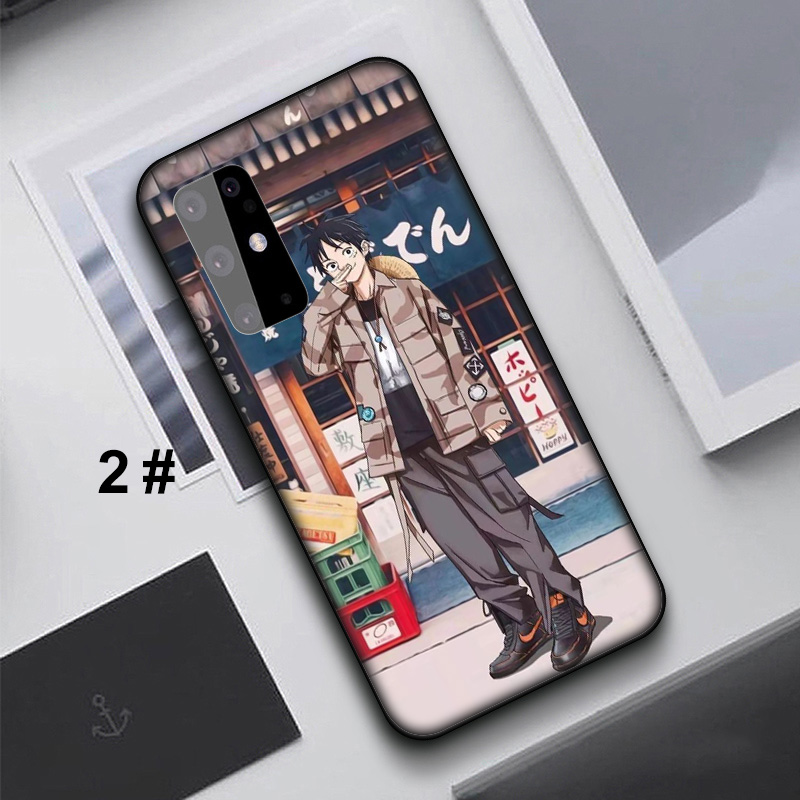 Samsung Galaxy A9 A8 A7 A6 Plus A8+ A6+ 2018 A5 A3 2016 2017 Protective Soft TPU Case 25LF Cartoon one piece Luffy Casing Soft Case