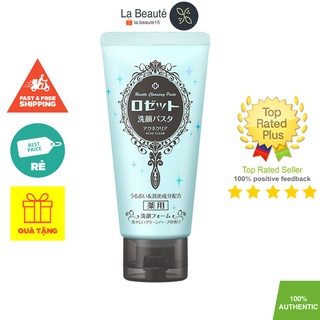 [Hàng Công Ty] Sữa Rửa Mặt Làm Giảm Mụn - Rosette Face Wash Pasta Acne Clear 120g