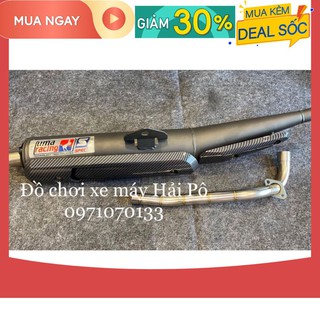 Pô Uma Mỏ Chu Thái full cổ Dành Cho Wave Dream Sirius Exciter2010 exciter135